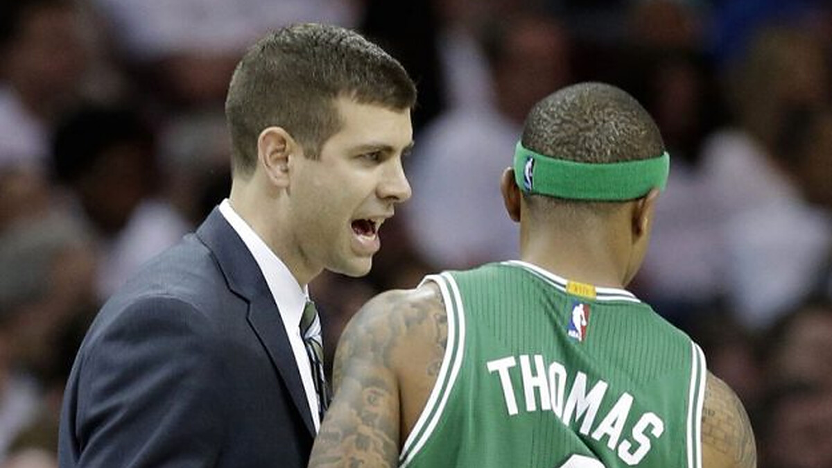 Isaiah Thomas reunites with the Boston Celtics as scout