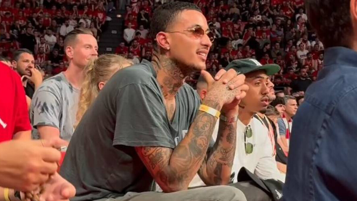Kyle Kuzma amazed by Olympiacos atmosphere: “They have a rockstar team”