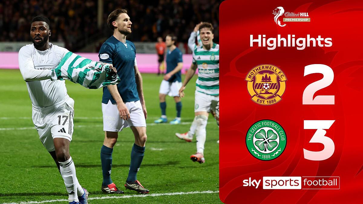 Late DRAMA! VAR award Celtic late controversial penalty in Motherwell win!