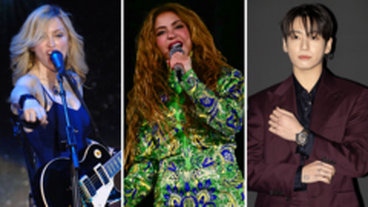 Madonna, Shakira & BTS to headline World Cup final half-time show