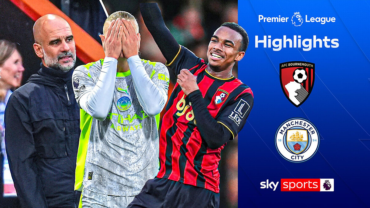 Man City fall short of PL title as Bournemouth hold on for draw