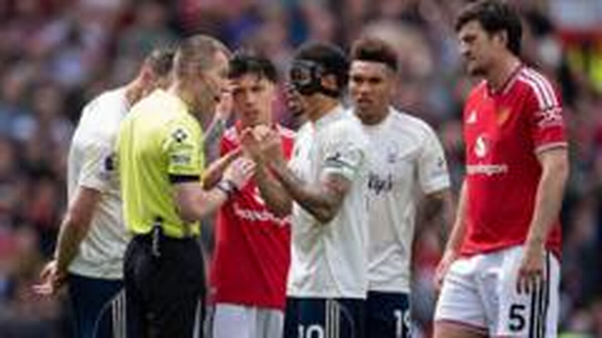 Man Utd-Forest referee not selected for final day