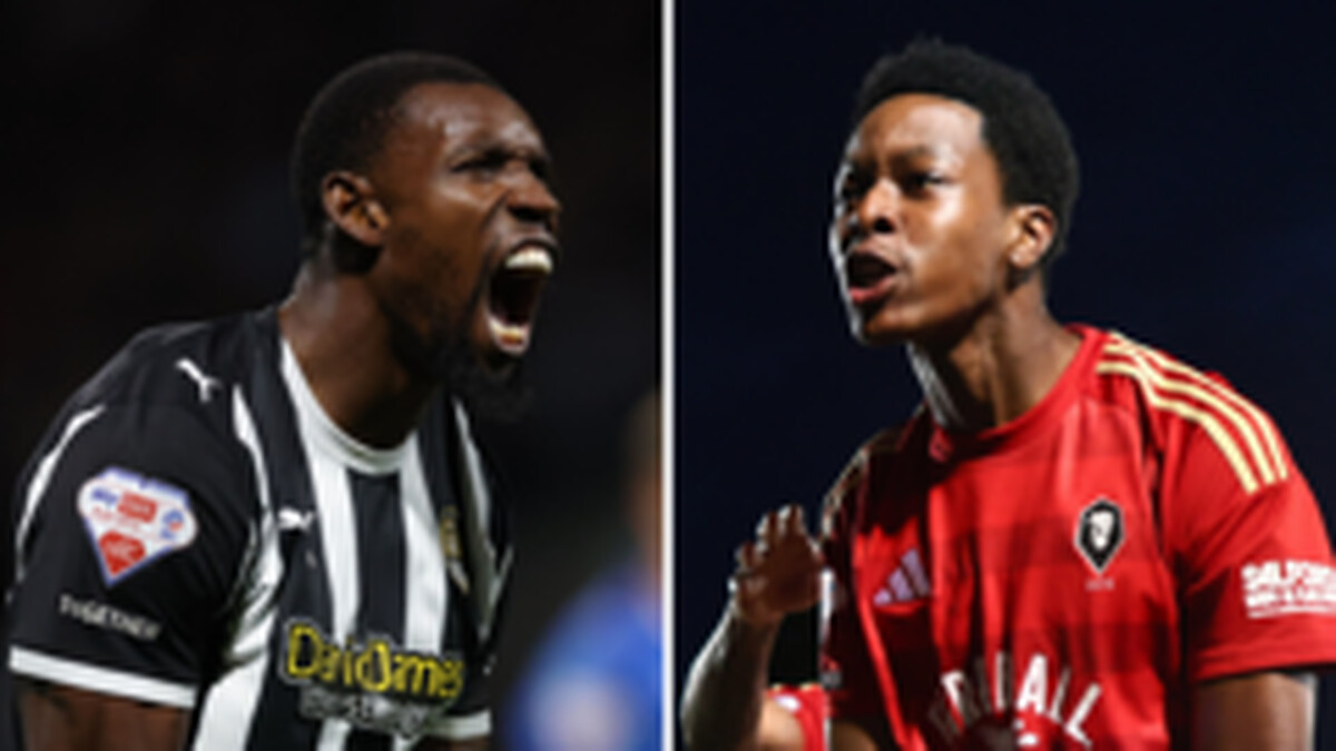 Notts County v Salford - a battle of the ages at Wembley