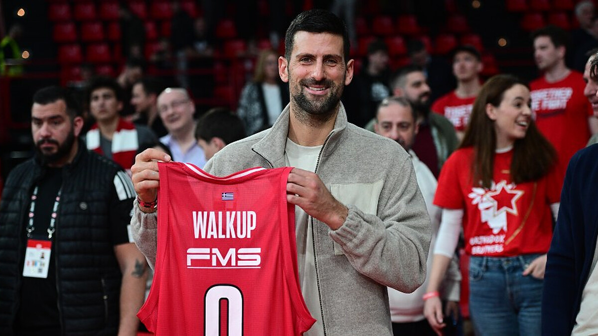 Novak Djokovic on a potential Greek EuroLeague Final: “That would’ve been absolutely incredible to watch”