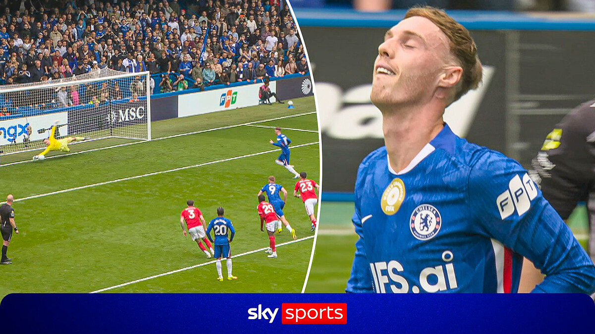 Palmer penalty saved by Sels to deny Chelsea before HT!