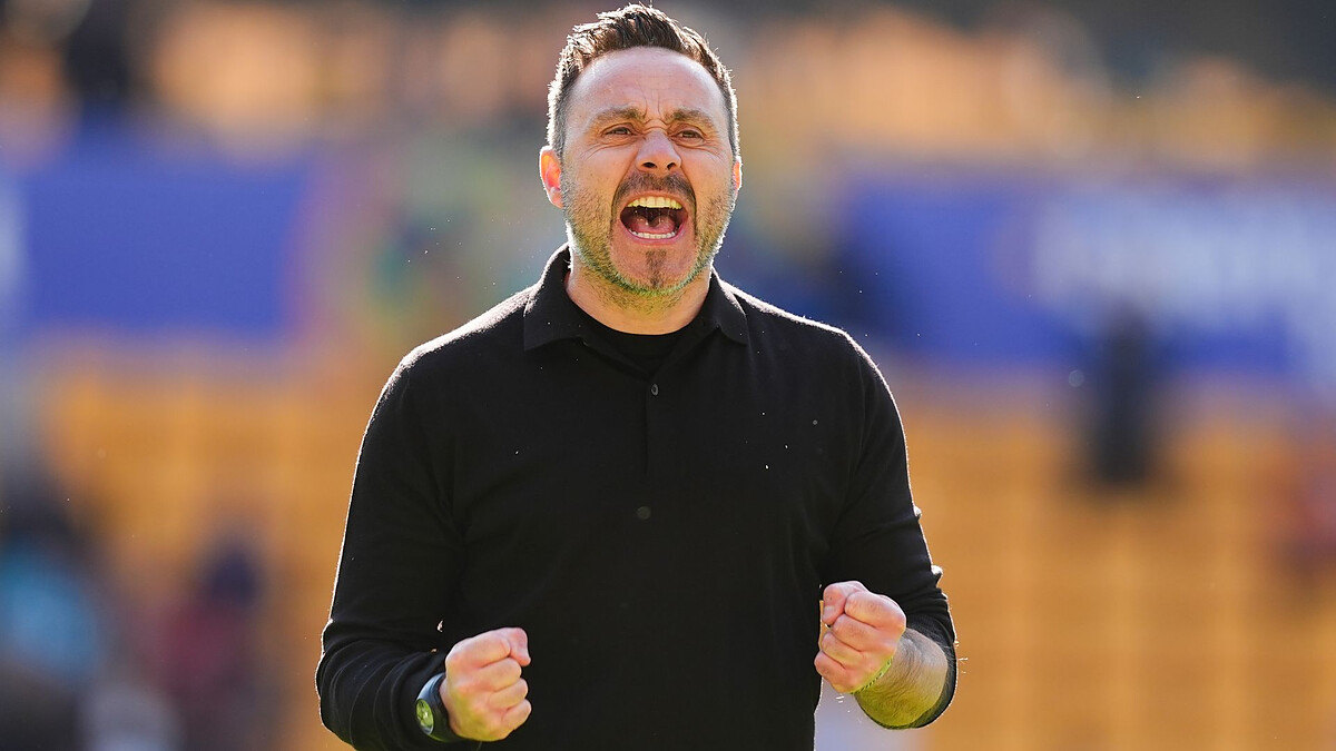 Passionate De Zerbi wants to end Spurs negativity: 'We're not relegated yet'