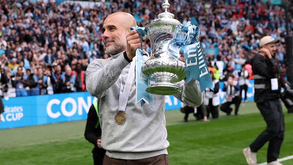 Pep 'feeling stability' and says 'future is bright' after 20th major Man City trophy