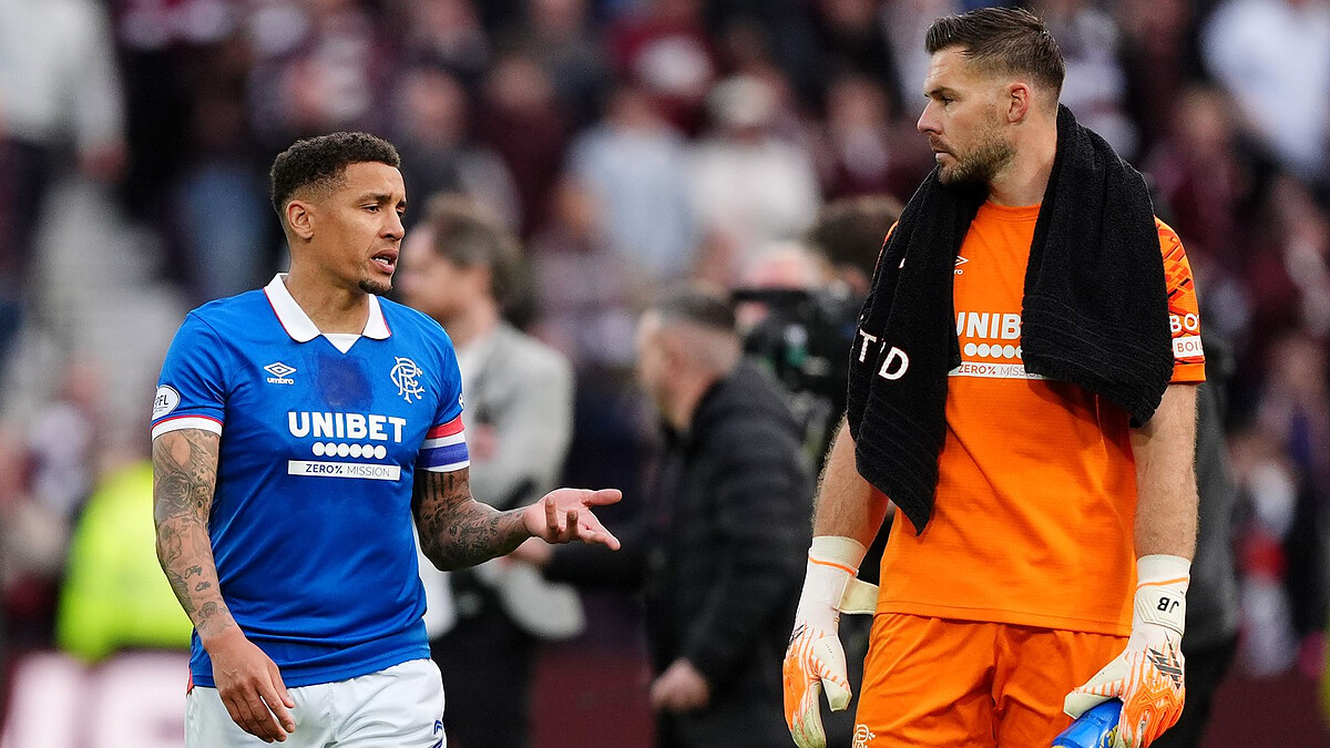 Rangers' heart questioned as title hopes all but ended at Tynecastle