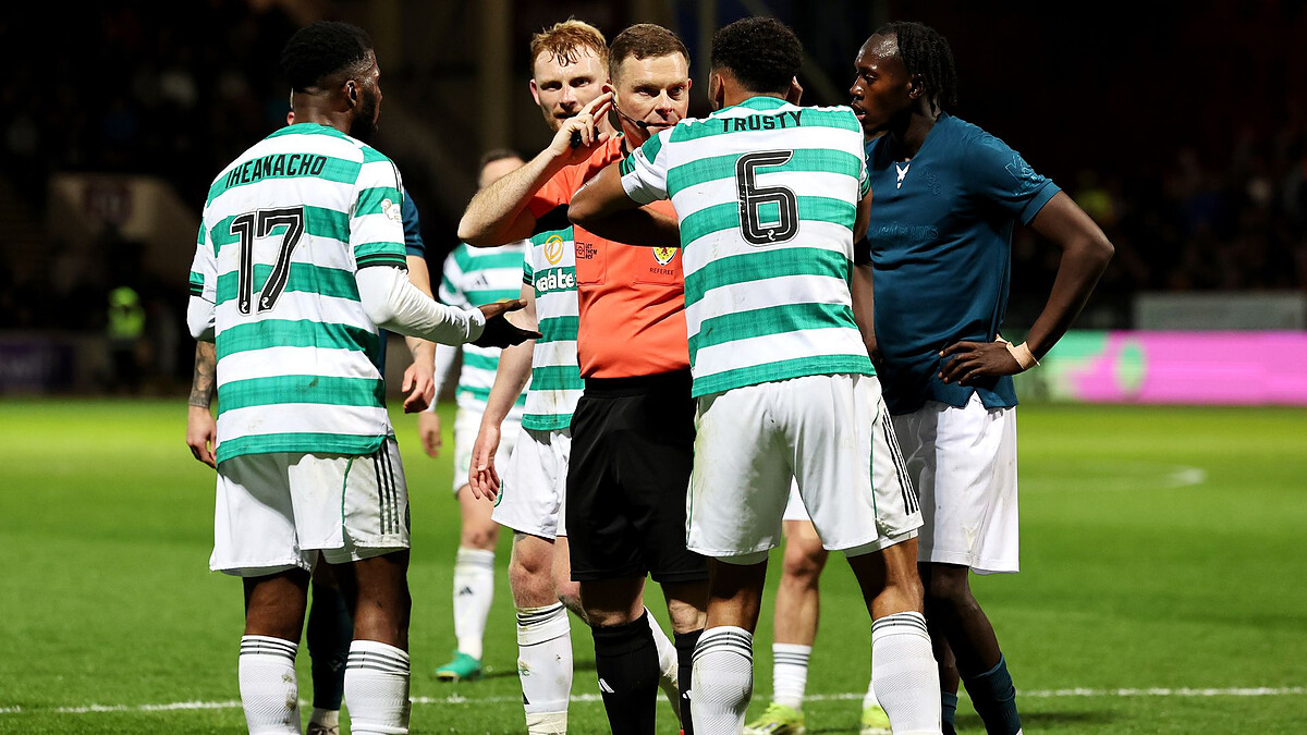 Referee Beaton and family given police protection after Celtic penalty award