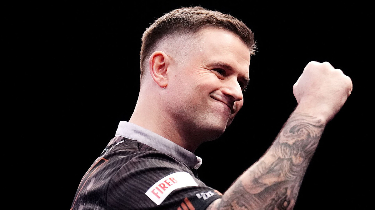 'Relief!' - Woodhouse beats Gilding to win first PDC title