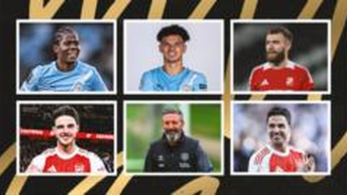 Rice, Shaw & McInnes among BBC Football Awards winners