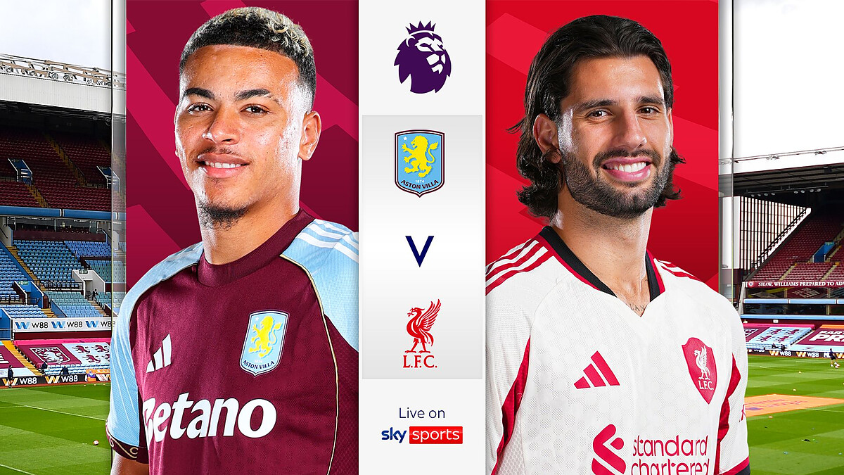 Salah, Wirtz on Liverpool bench at Aston Villa LIVE on Sky!