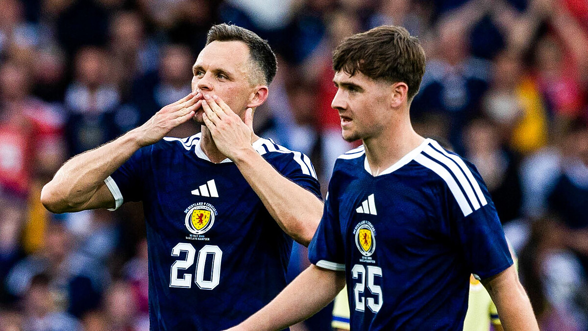 Scotland beat 10-man Curacao 4-1 in World Cup send-off match