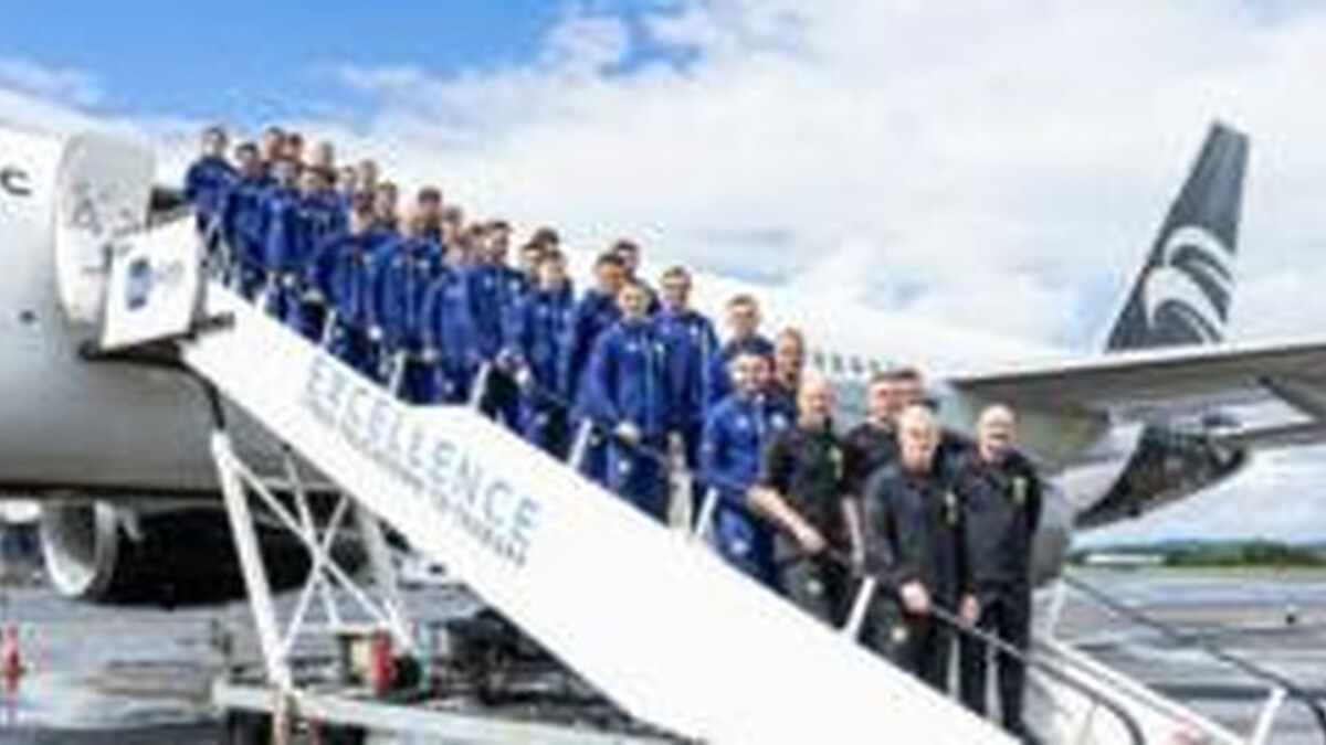 Scotland set off for World Cup - in pictures