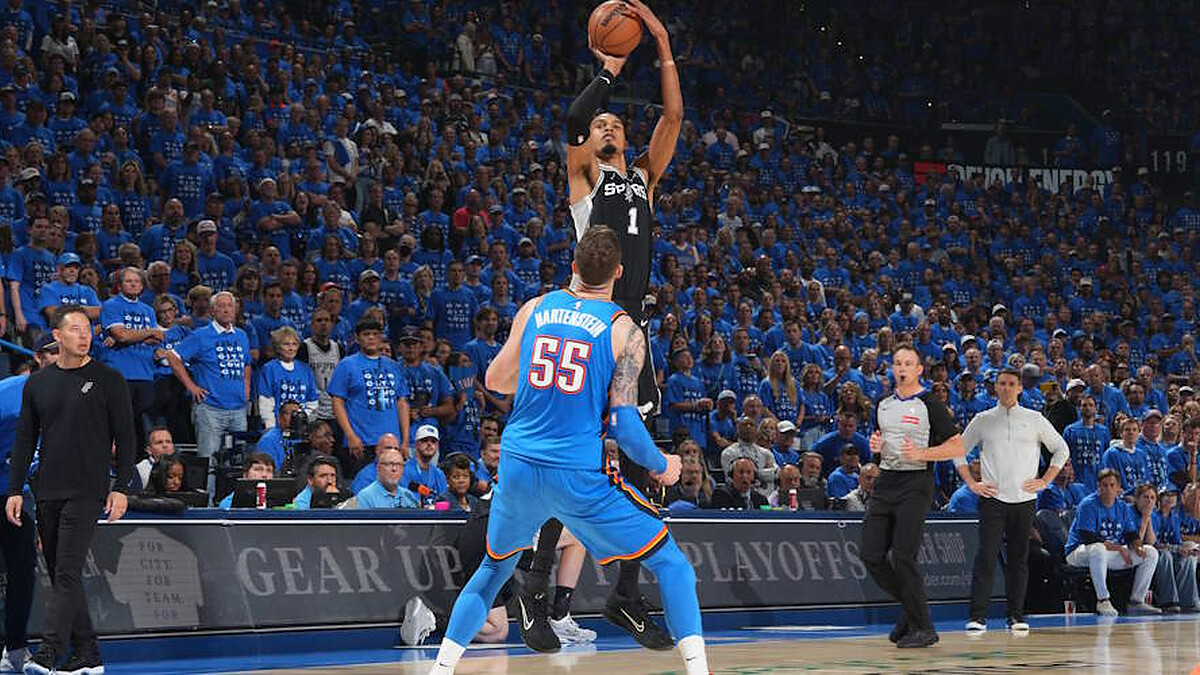 Spurs reach the Finals despite Wemby facing heavy Thunder resistance