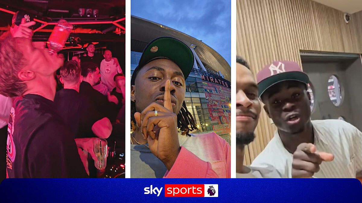 'They're not laughing anymore!' | Arsenal players react to title win on social media