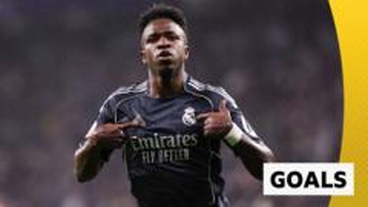 Vinicius scores twice as Madrid win to keep Barcelona waiting for title