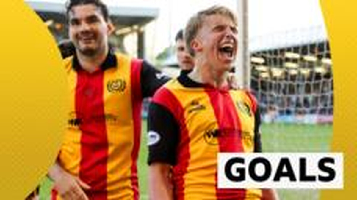 Watch goals as Dunfermline & Thistle draw play-off semi first leg