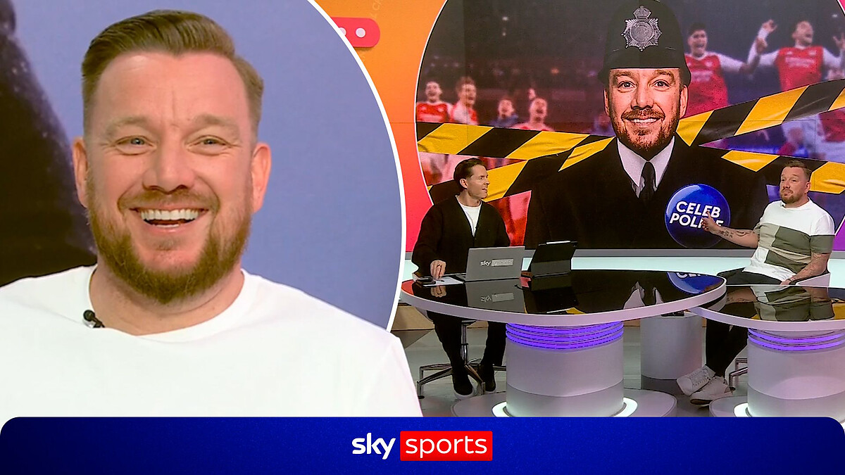 'Well done... you've done nothing!' | 'Celeb Police' O'Hara questions Arsenal's CL run