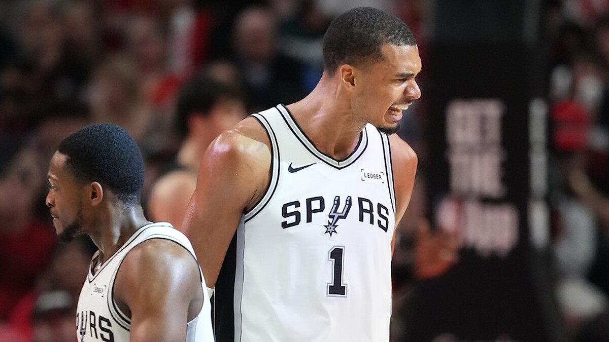 Wembanyama owns up to offensive struggles despite record night: “That’s on me”