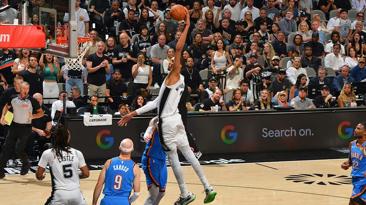 Wembanyama unleashes dominant Game 4 performance to equalize Western Conference Finals