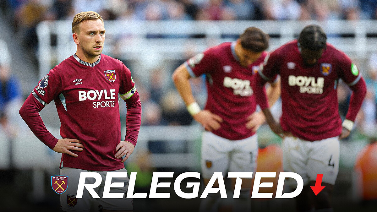 West Ham relegated from Premier League despite win over Leeds