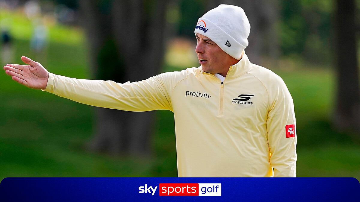 'What is going on?!' Fitzpatrick four-putts at PGA Championship