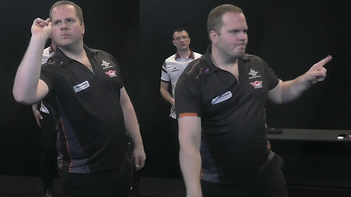 Where was the reaction?! Dirk van Duijvenbode's very casual nine-darter!