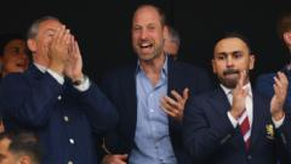 Why does Prince William support Aston Villa?