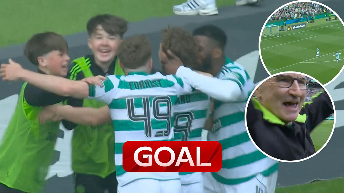 'You can't keep them down!' | Bedlam in Celtic Park as Osmand seals title!