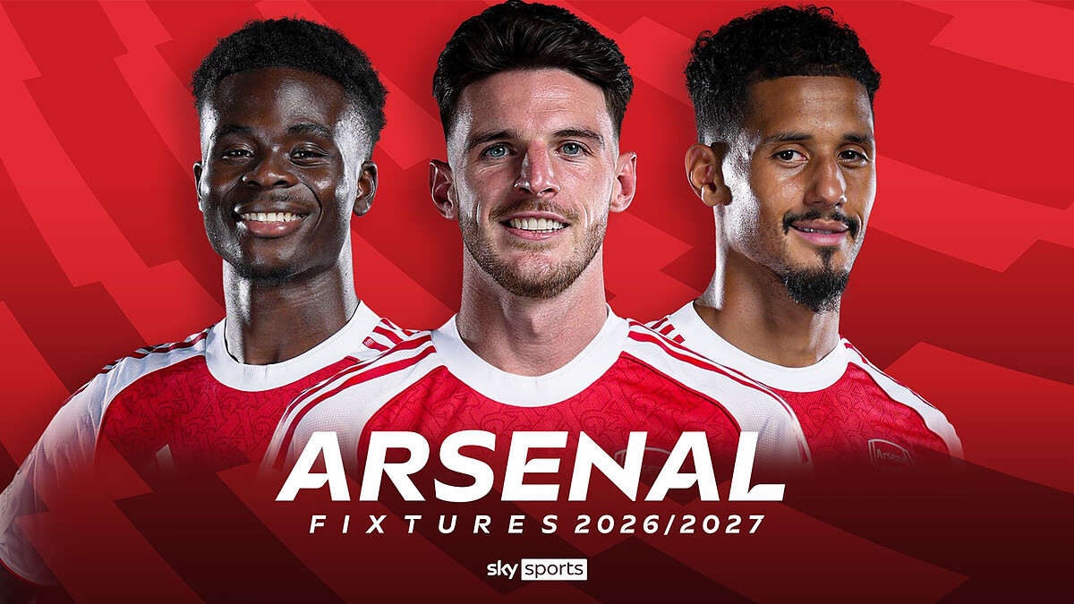 Arsenal fixtures: Gunners begin title defence live on Sky against Coventry