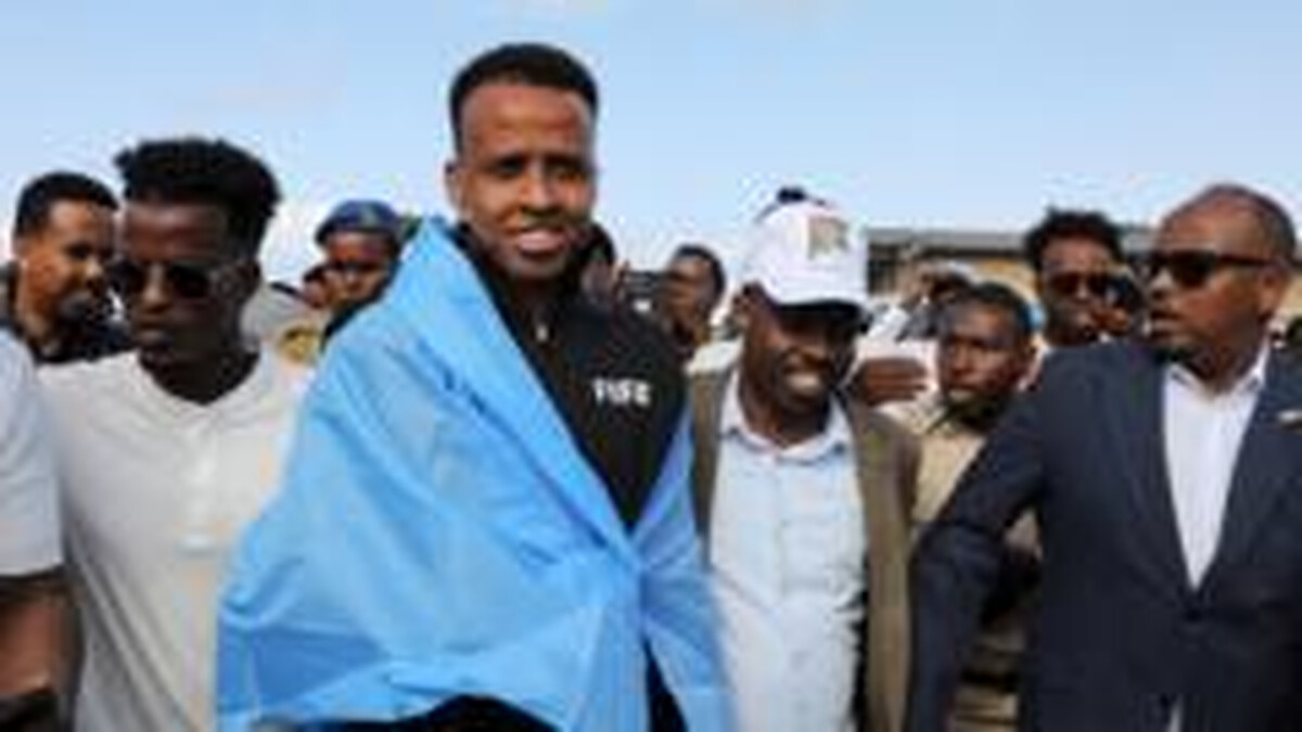Banned referee Artan arrives home in Somalia