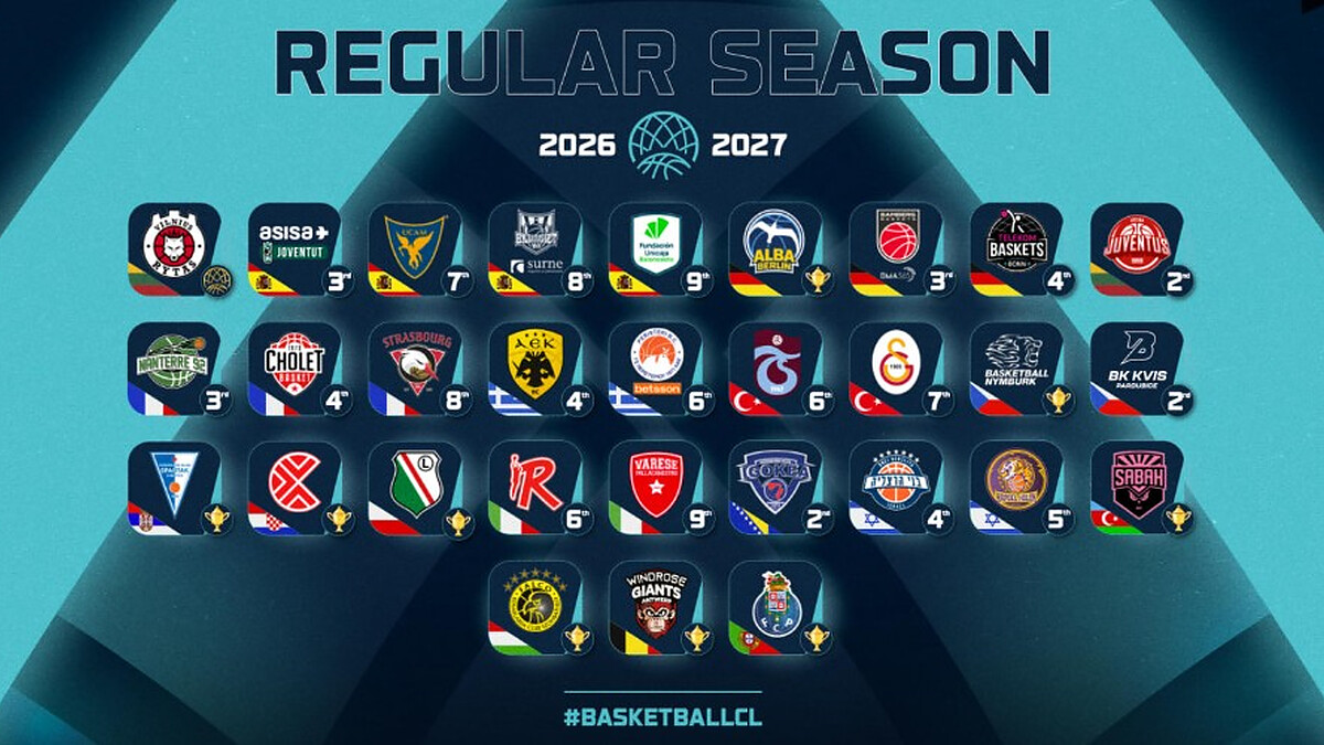 BCL confirms 30 teams for 2026-27 Regular Season