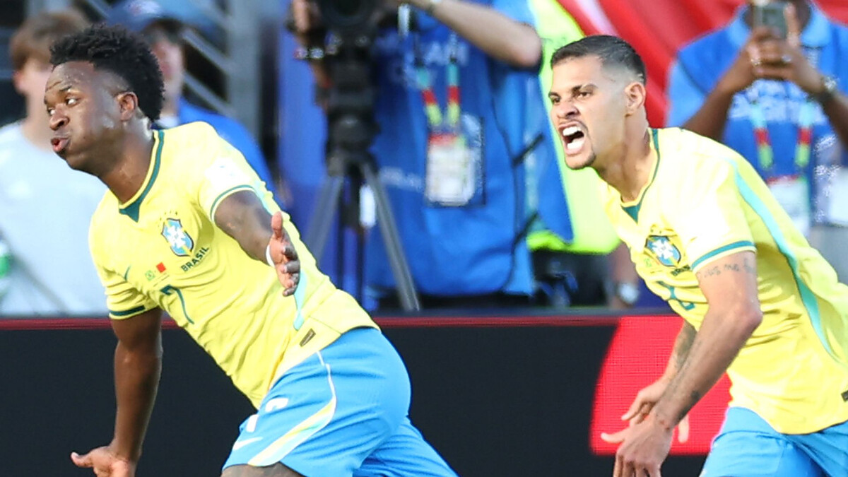 Brazil forced to settle for Morocco draw despite Vinicius stunner