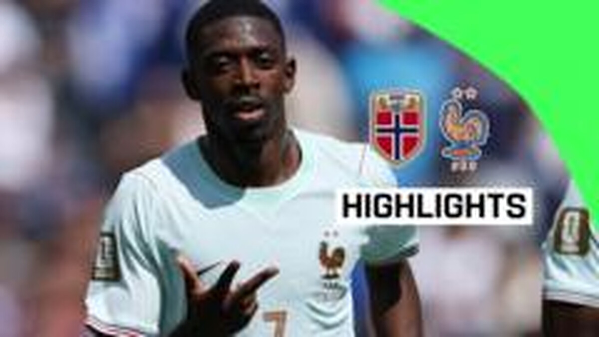 Brilliant Dembele hat-trick helps France see off Norway to top group