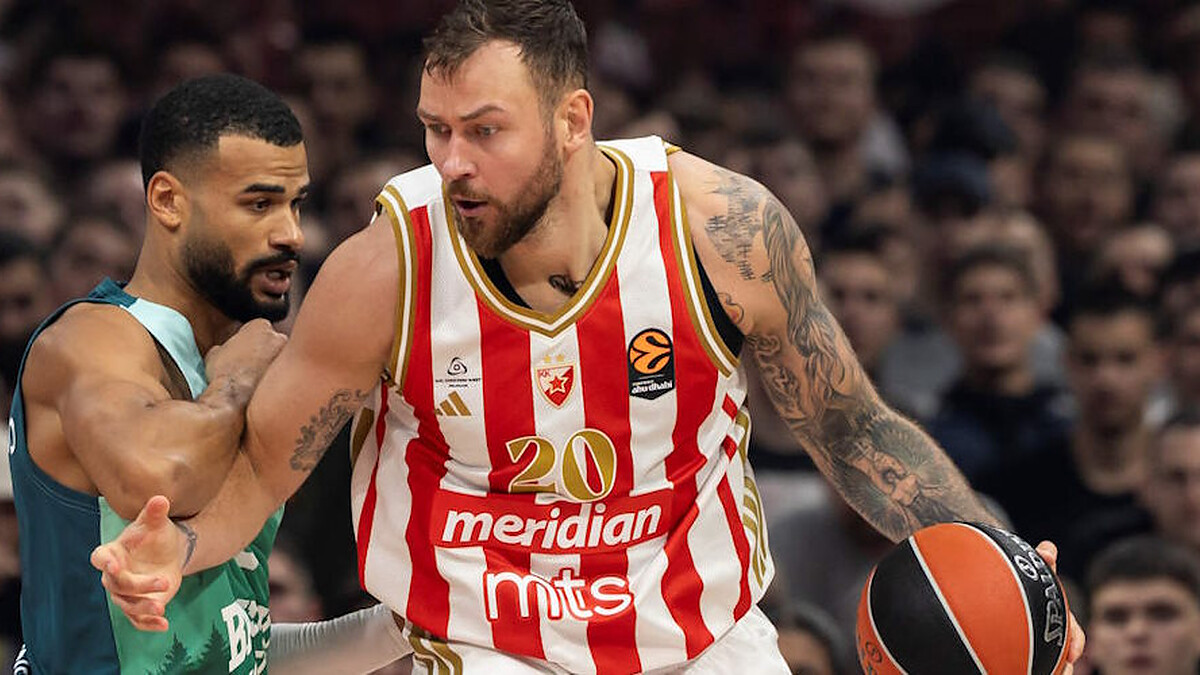 Crvena zvezda parts ways with Donatas Motiejunas
