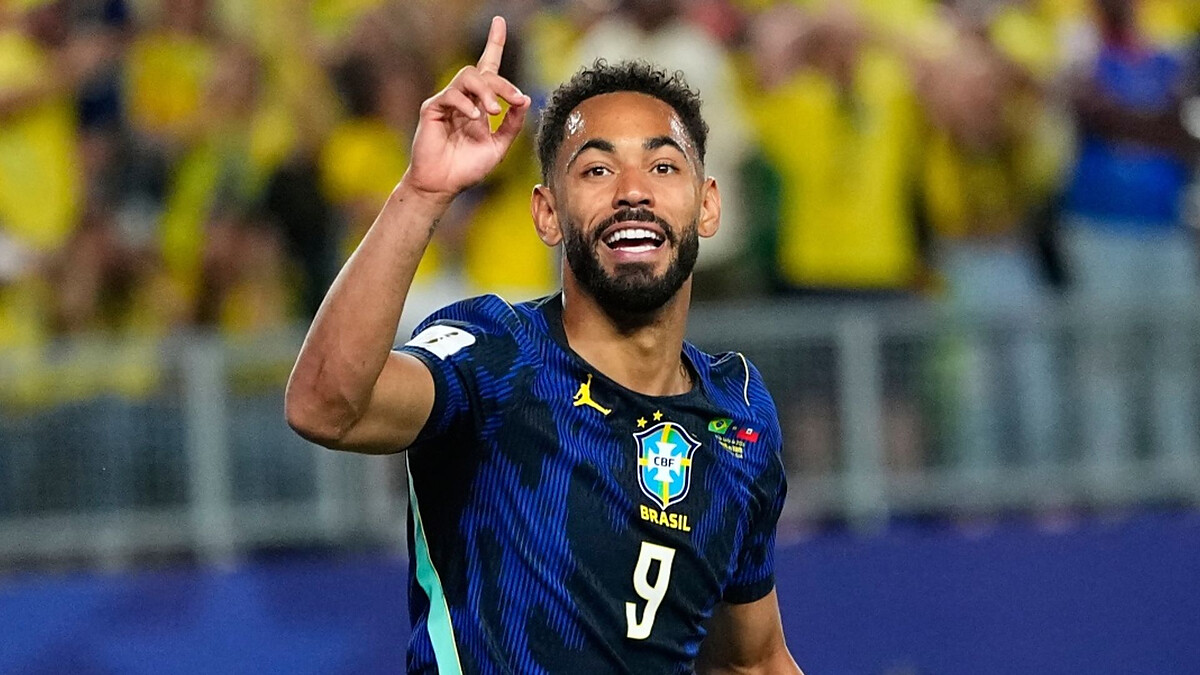 Cunha strikes twice as Brazil earn comfortable win over Haiti