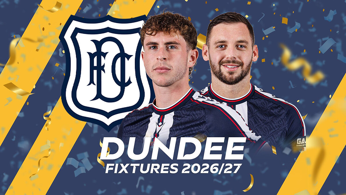 Dundee fixtures: Celtic opener with first Dundee derby in August