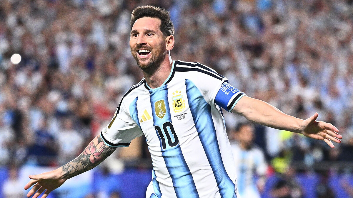 Hat-trick hero Messi writes himself into history as Argentina beat Algeria