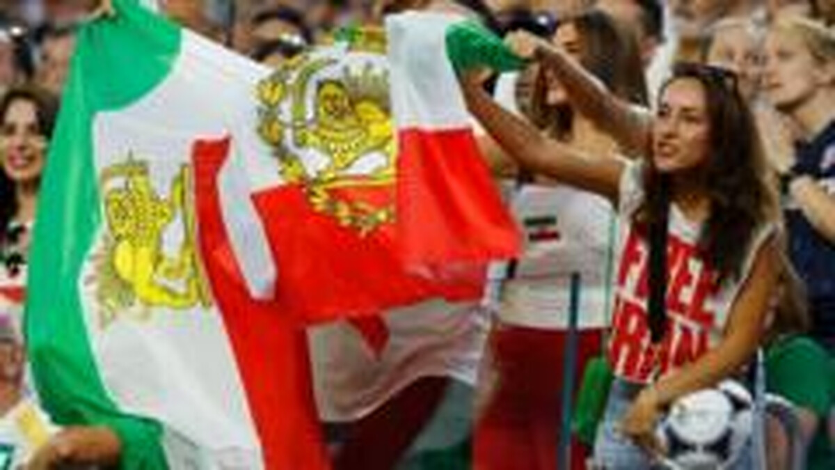 Iran v Iran in the stands as politics and football intertwine
