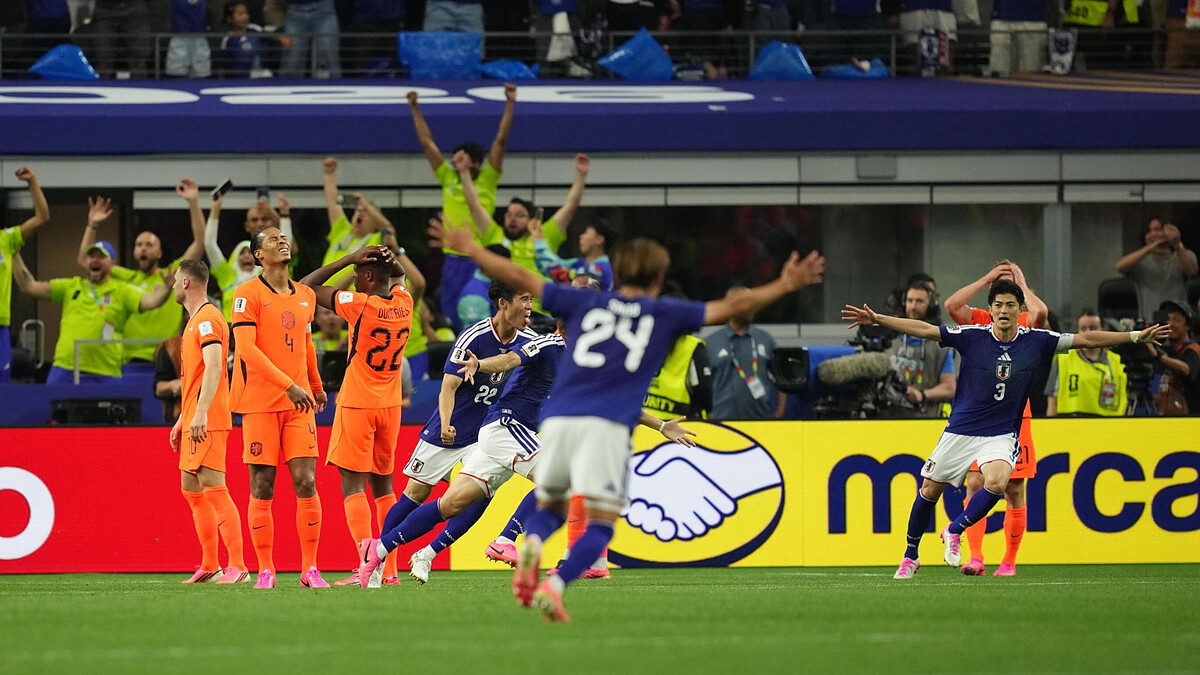 Japan level it late to earn draw with the Netherlands