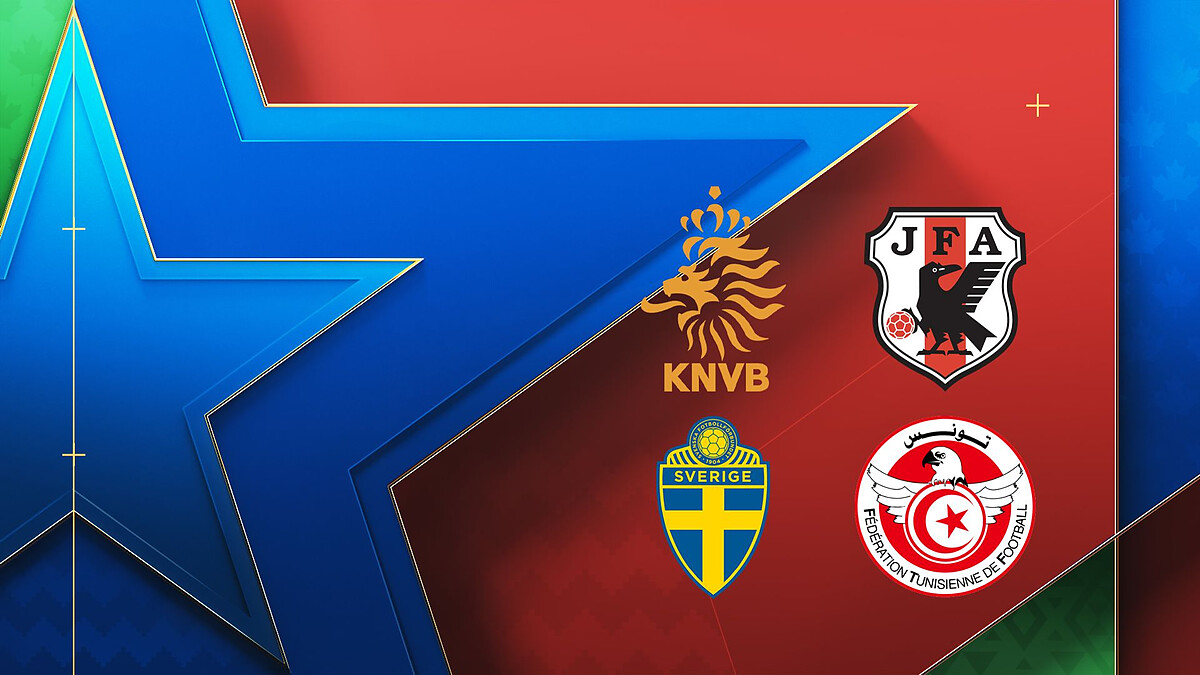 Japan vs Sweden, Tunisia vs Netherlands LIVE!
