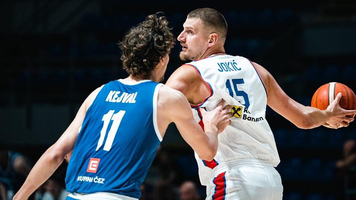 Jović scores 20, Jokić flirts with triple-double as Serbia beats Czechia in friendly