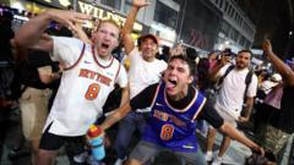 Knicks fans go wild for biggest comeback win in NBA Finals history