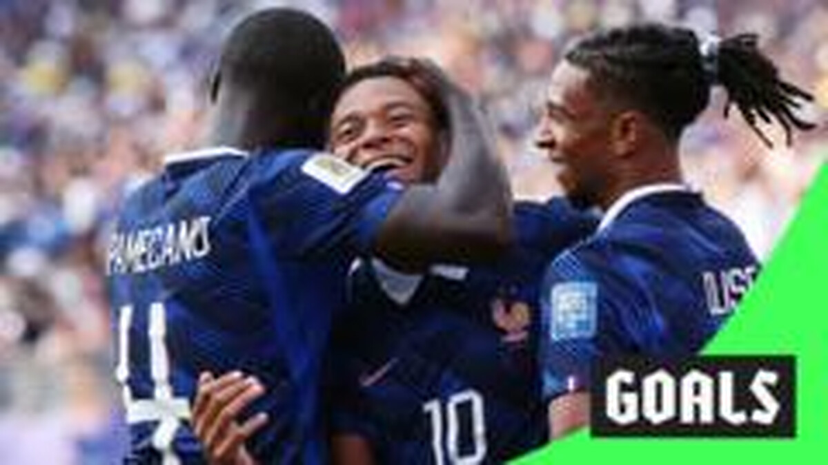Mbappe scores twice as France beat Sweden