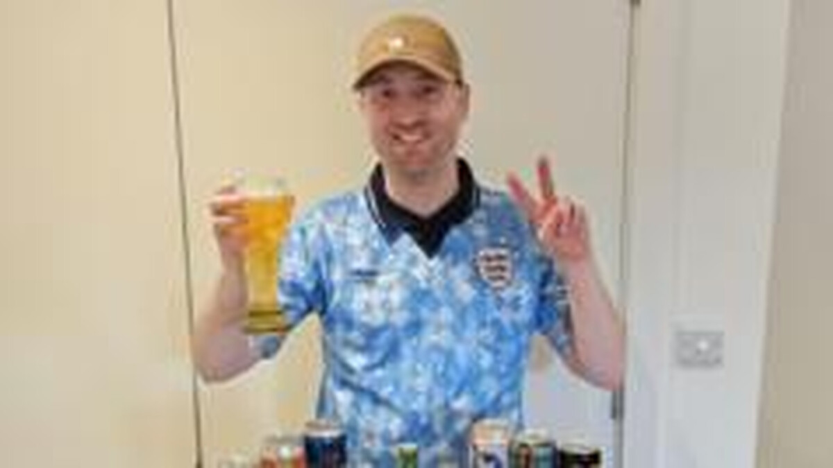 Meet the England fan who collected beer from every World Cup nation