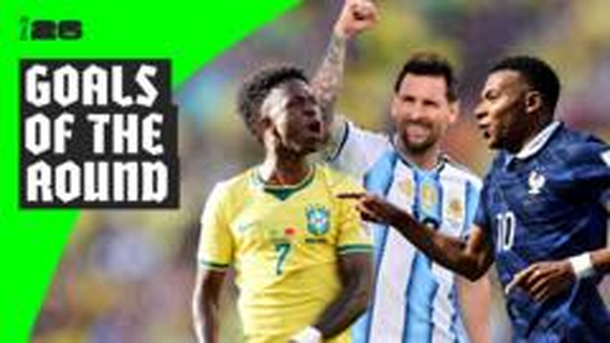 Messi, Mbappe & Vini jr - best World Cup goals from round one
