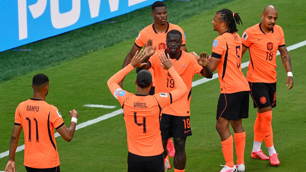 Netherlands claim Group F top spot with win over Tunisia