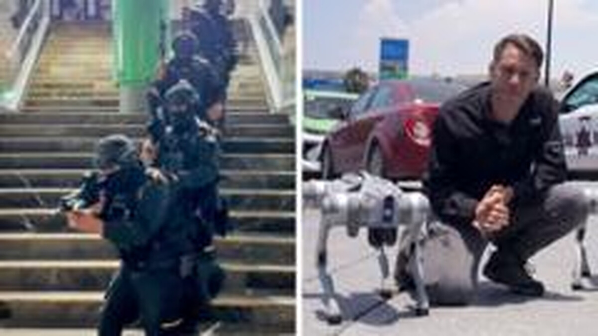Robodogs and helicopters: One Mexican city's approach to World Cup security