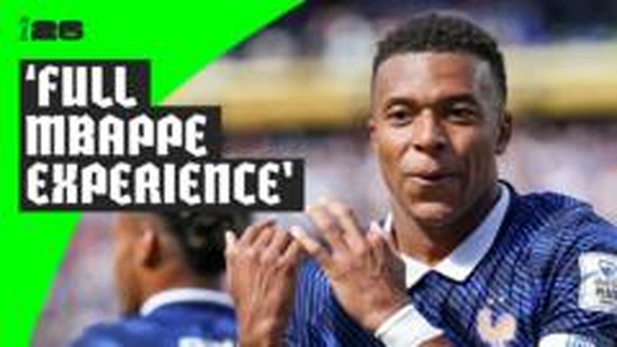 'Very, very special' - Mbappe opens the scoring against Senegal